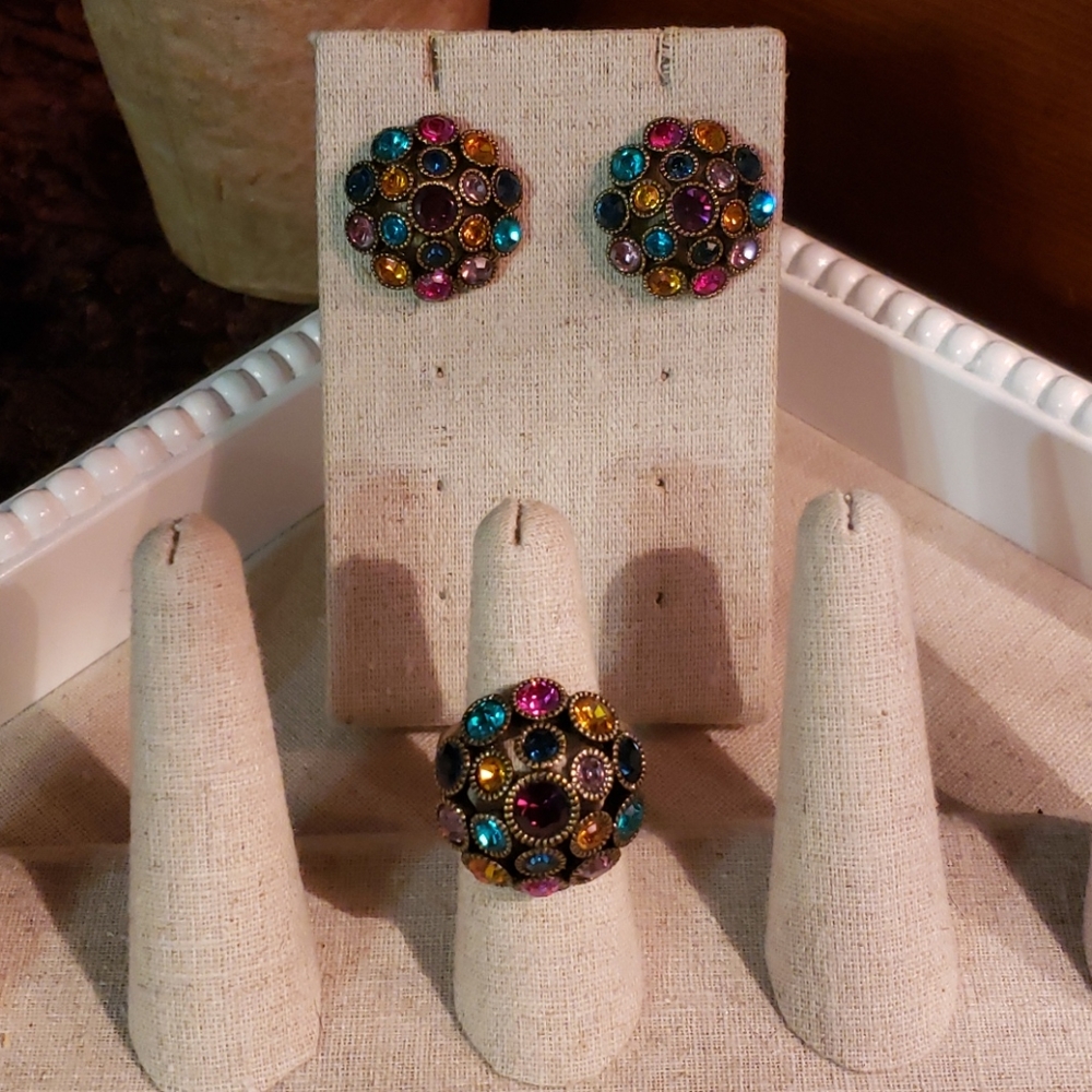 Ring & Earrings Set